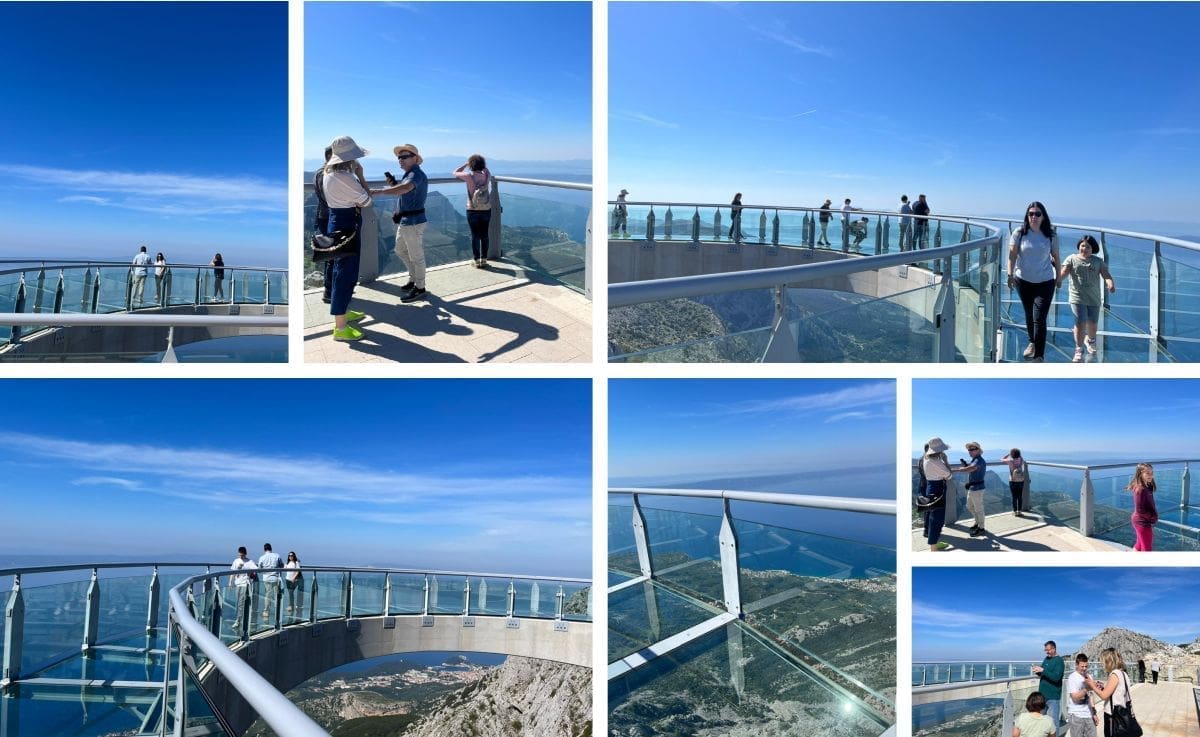 DAN KAO STVOREN ZA 'NEBESKU ŠETNICU' Od ranog jutra gužva na biokovskom vidikovcu