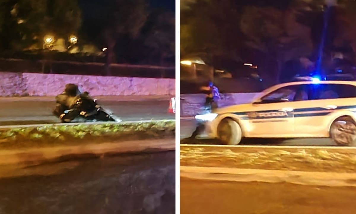 SLIJETANJE MOTORA U SPLITU Dvije osobe hitno prebačene u KBC Split