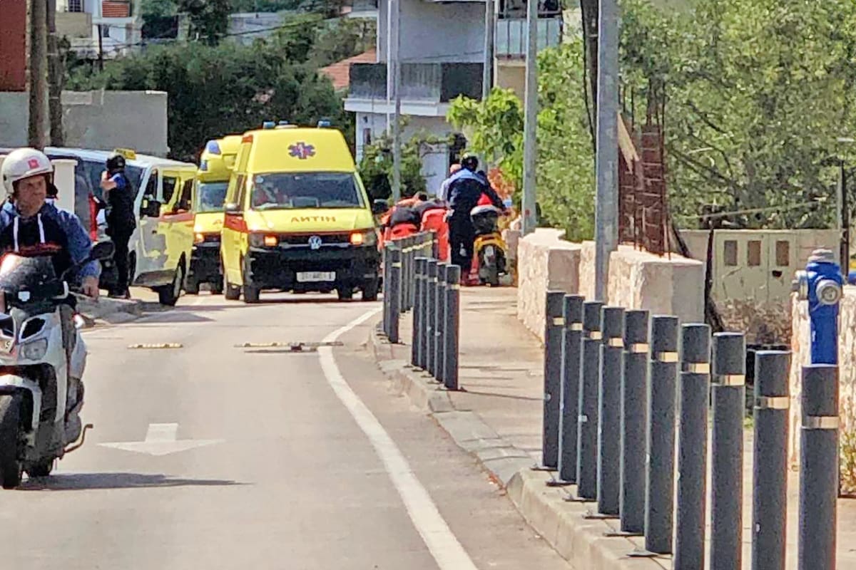 Motorist ozlijeđen u Trogiru, prebačen je u KBC Split