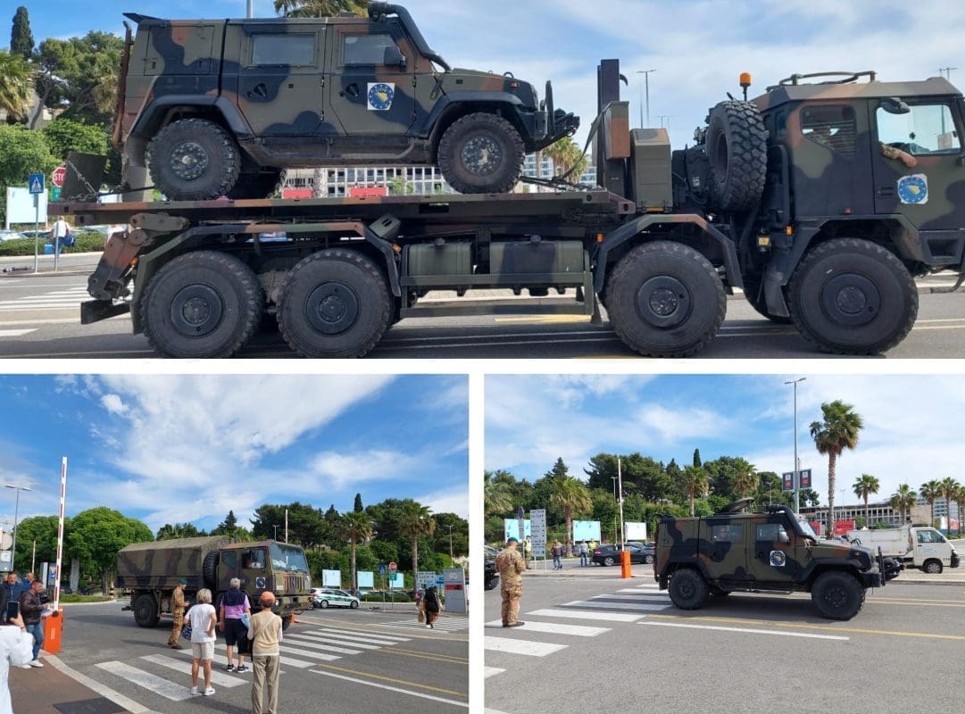 "'GAZE' SVE PRED SOBOM" Oklopna vozila na splitskim ulicama izazvala čuđenje građana