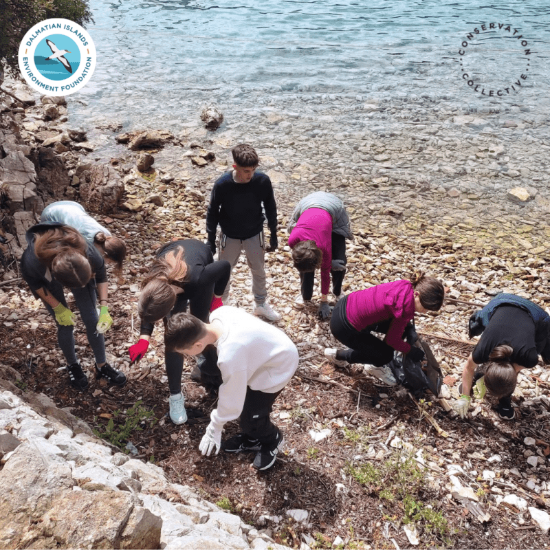 Marine litter free Dalmatian Island 2
