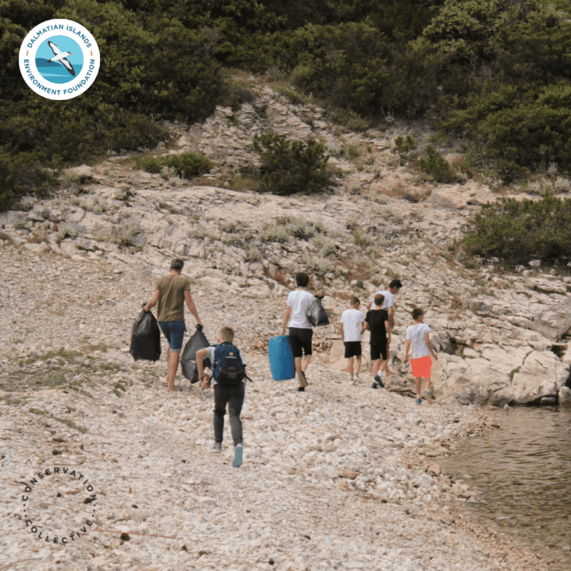 Marine litter free Dalmatian Island 3