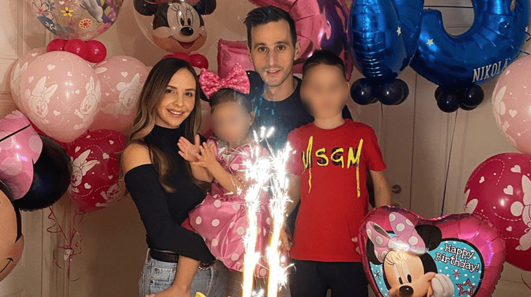 Nikola Kalinić već 20 godina ljubi lijepu Vanju, nedavno su dobili treće dijete