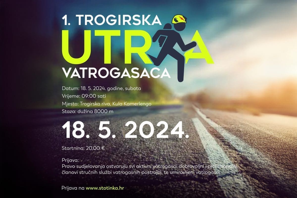 SVAKI NATJECATELJ POMAŽE DJECI S POTEŠKOĆAMA Ove subote u Trogiru prva utrka vatrogasaca