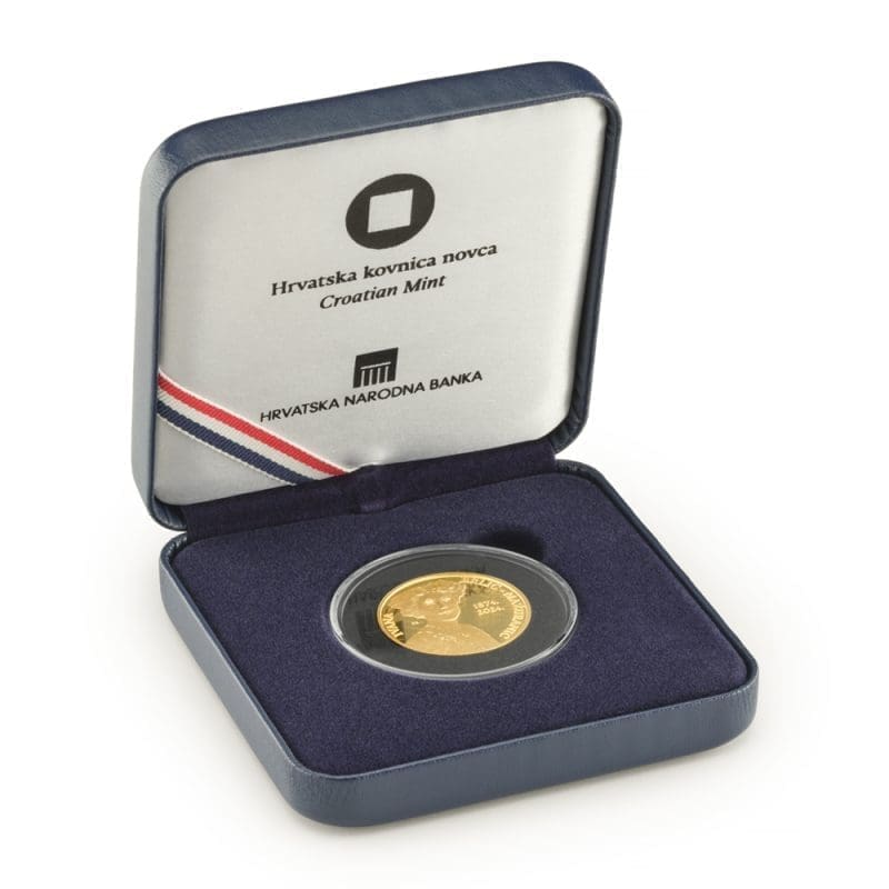 Zlatnik 150 obljetnica ro enja Ivane Brli Ma urani 1 unca ambala a