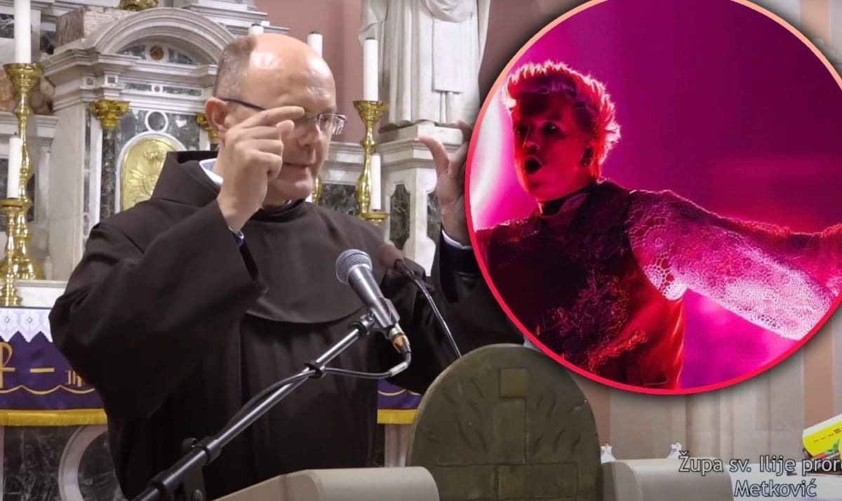 POZNATI FRATAR "Hvala Bogu da Baby Lasagna nije pobijedio"