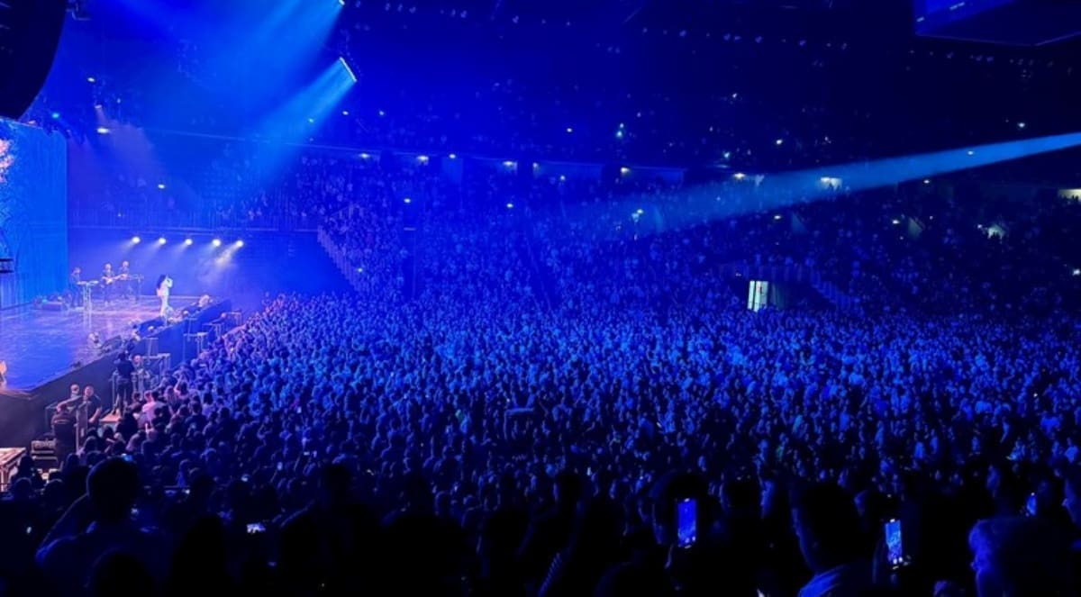 Ovako trenutno izgleda zagrebačka Arena. Što mislite tko pjeva?