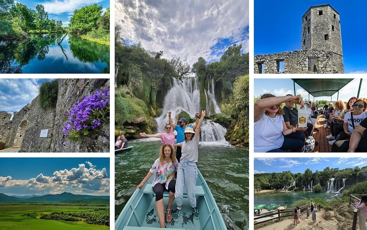 ŠTA'Š DOMA? Jeste li kada posjetili čudesno lijepo Hutovo blato i slapove Kravice? Svega su nekoliko kilometara od hrvatske granice