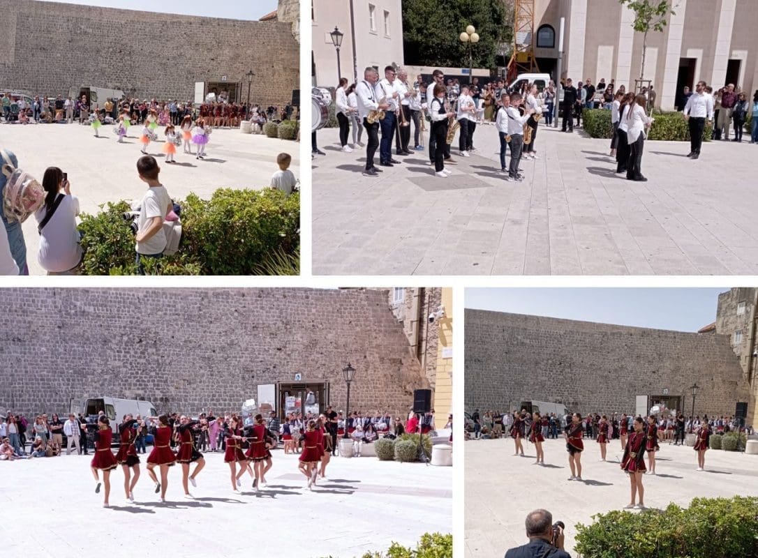 NEKA SPLIT S DICOM PIVA Pjesma, ples i zabava zavladali su centrom grada