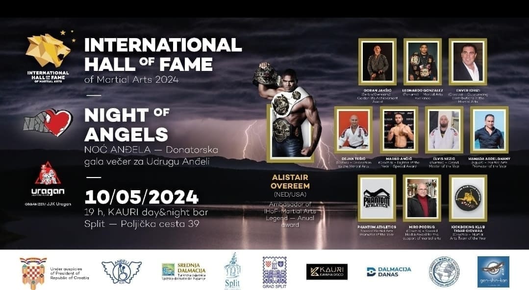 Split domaćin 11. po redu Međunarodne Kuće slave borilačkih sportova