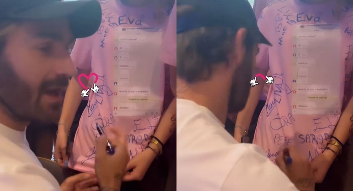 Maturanti u kafiću naletjeli na Livaju i zamolili ga za potpis, evo kako je reagirao