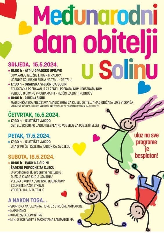 me unarodni dan obitelji PLAKAT