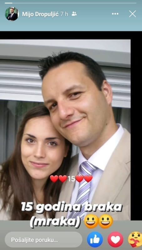 mijo dropuljic supruga
