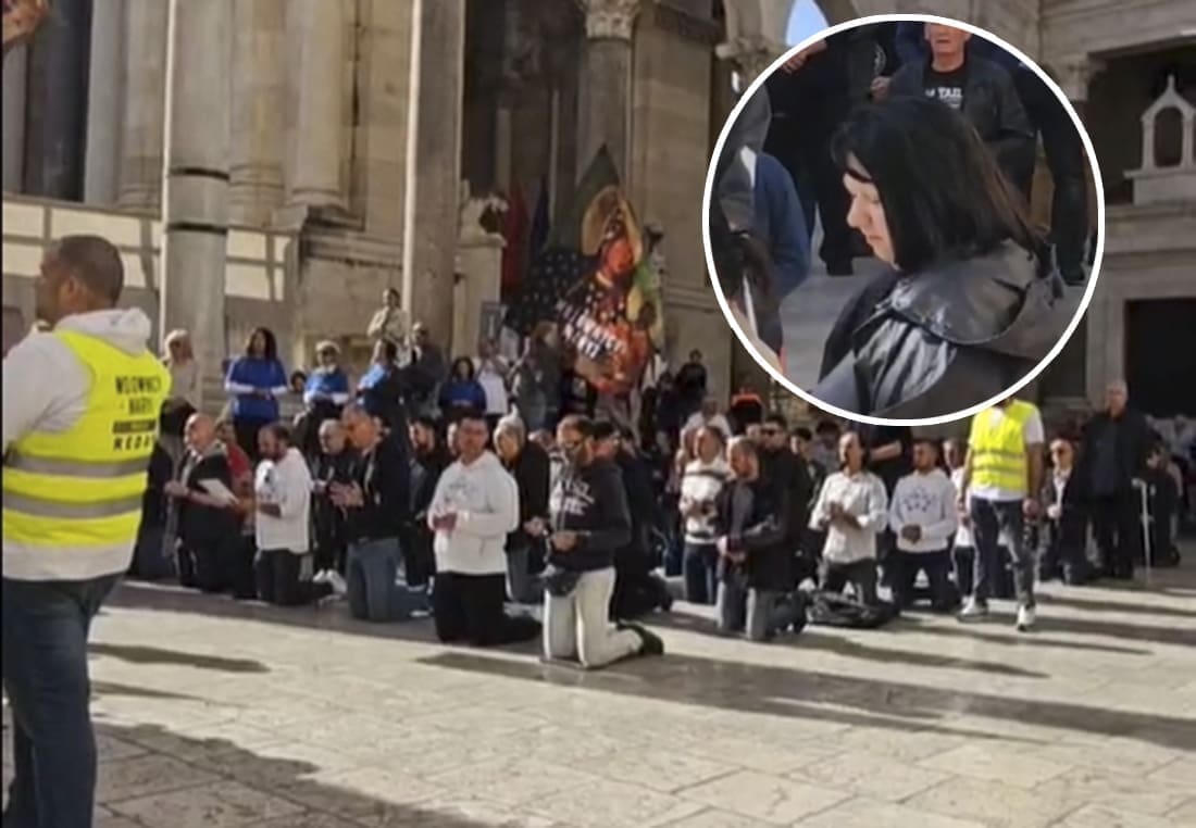 (VIDEO) MOLITELJI NA PERISTILU Kleče za čednost i muški autoritet u braku, među njima i kandidatkinja iz Ljubav je na selu