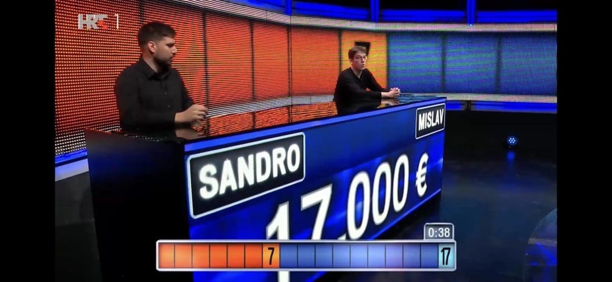 MLADI TROGIRANIN ODUŠEVIO JAVNOST Sandro je bio u završnoj Potjeri. On i Mislav pobijedili su lovca Krešu