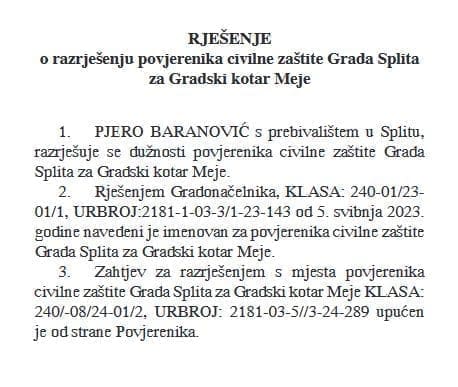 povjerenik pjero baranovic