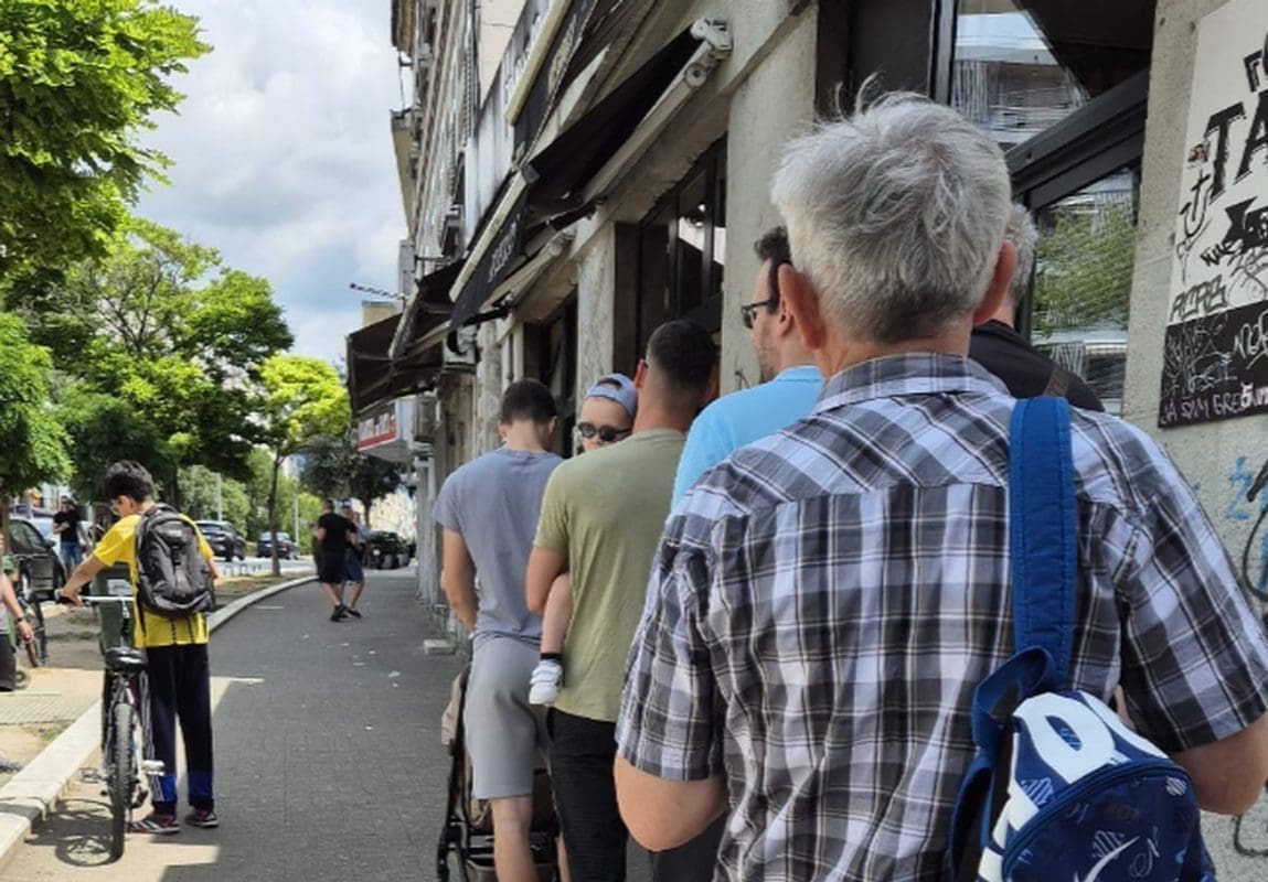 Ogromni red ispred Prerade u Splitu