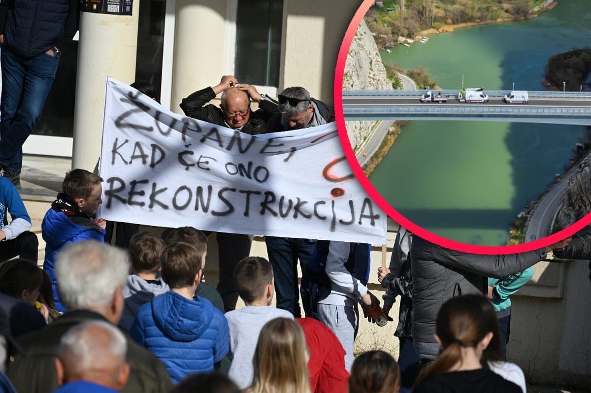 OTVARA SE MOST NA CETINI, MJEŠTANI BIJESNI: "Župan nas je lagao, a gradonačelnika ćemo p(r)ozvati..."