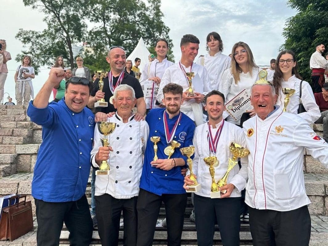 Na međunarodnom natjecanju u Nišu, ŠKMER-ov mladi chef osvojio dva zlata u juniorskim kategorijama