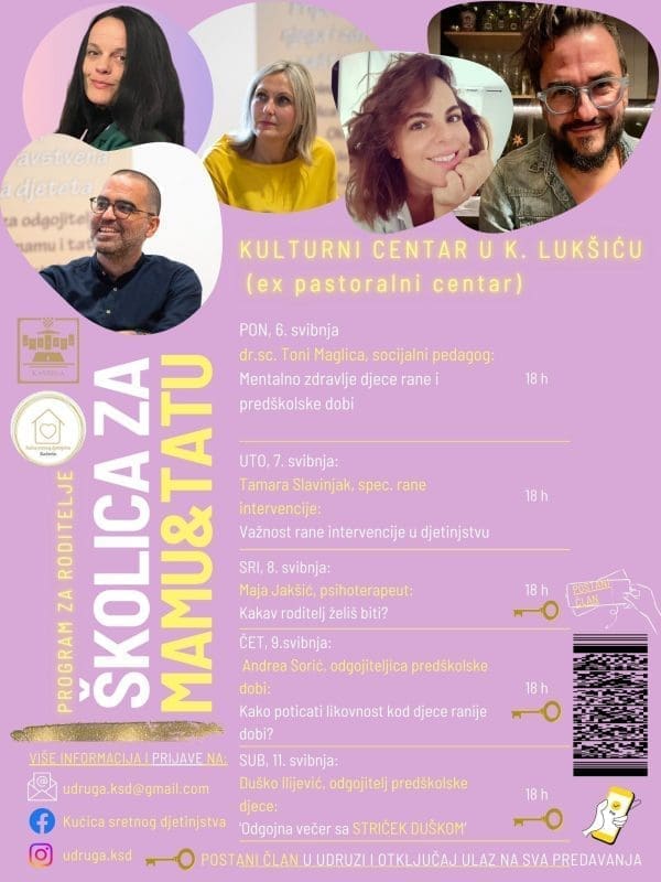 skolica za mamu i tatu