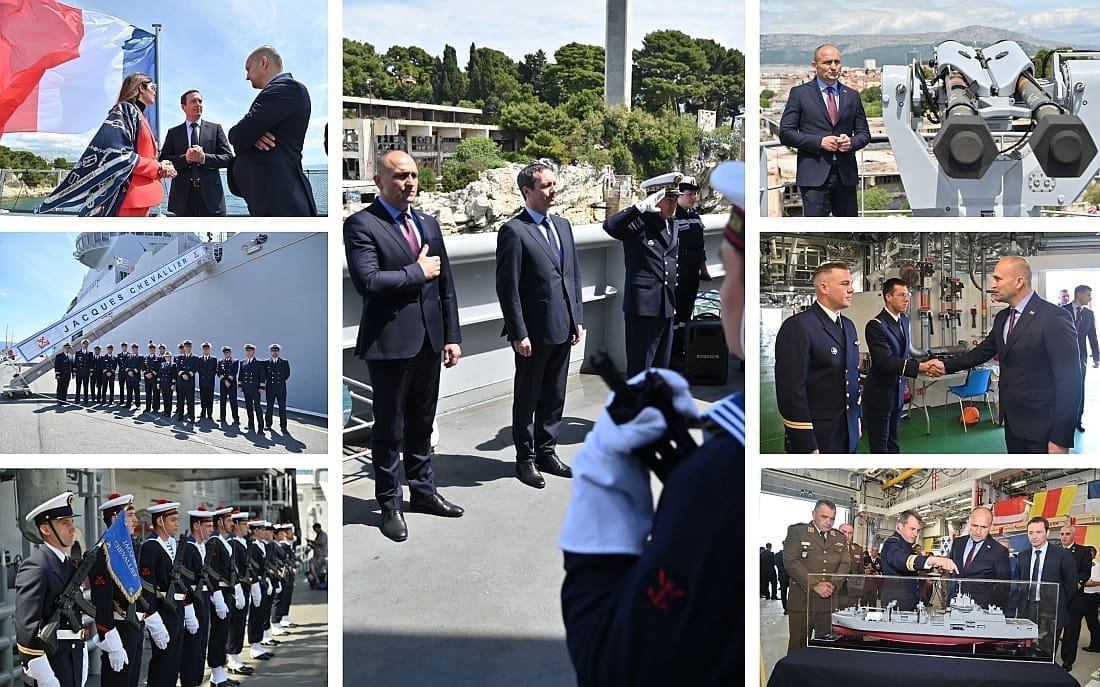 MINISTAR ANUŠIĆ U SPLITU Ponos francuske mornarice u luci, pogledajte kako izgleda