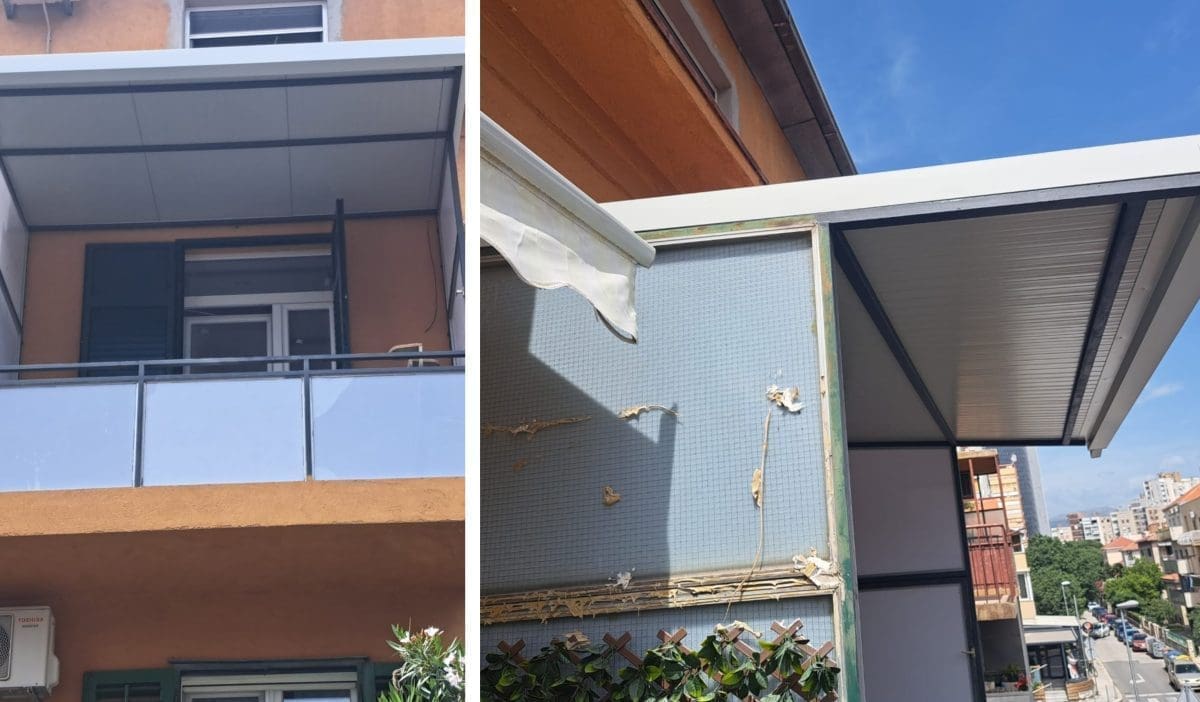 Balkon iz Splita razbjesnio stanare: "Ruglo arhitektonskog idejnog tvorca ove umotvorevine"