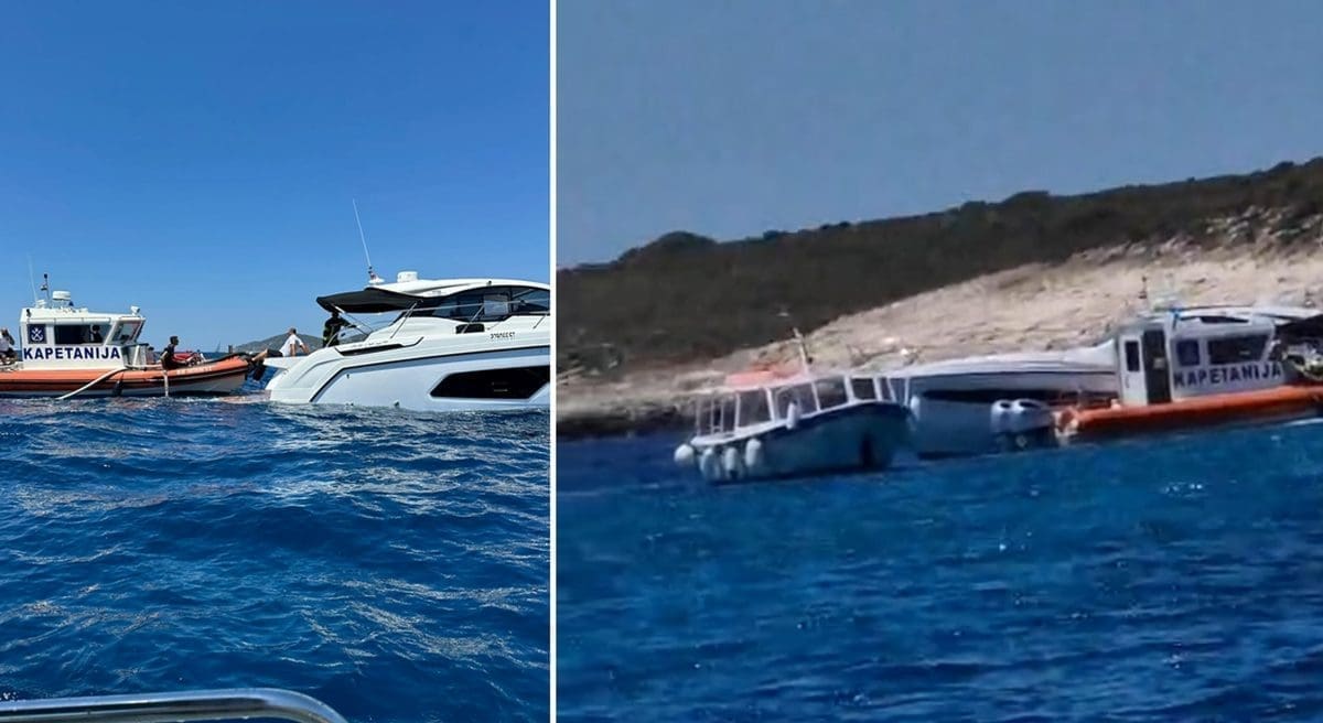 Skoro se potopio gliser. Kapetanija i hvarski vatrogasci u akciji spašavanja, evo što se dogodilo