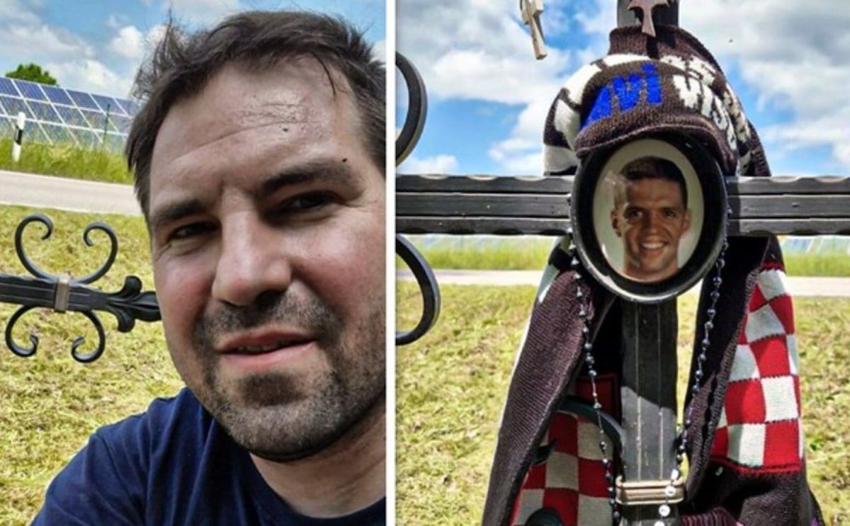 DA TI SRCE PUKNE Ovaj Bračanin obećao je majci urediti mjesto gdje je Dražen poginuo: "Kad smo došli, vidjeli smo da je mjesto pogibije bilo posve zapušteno..."