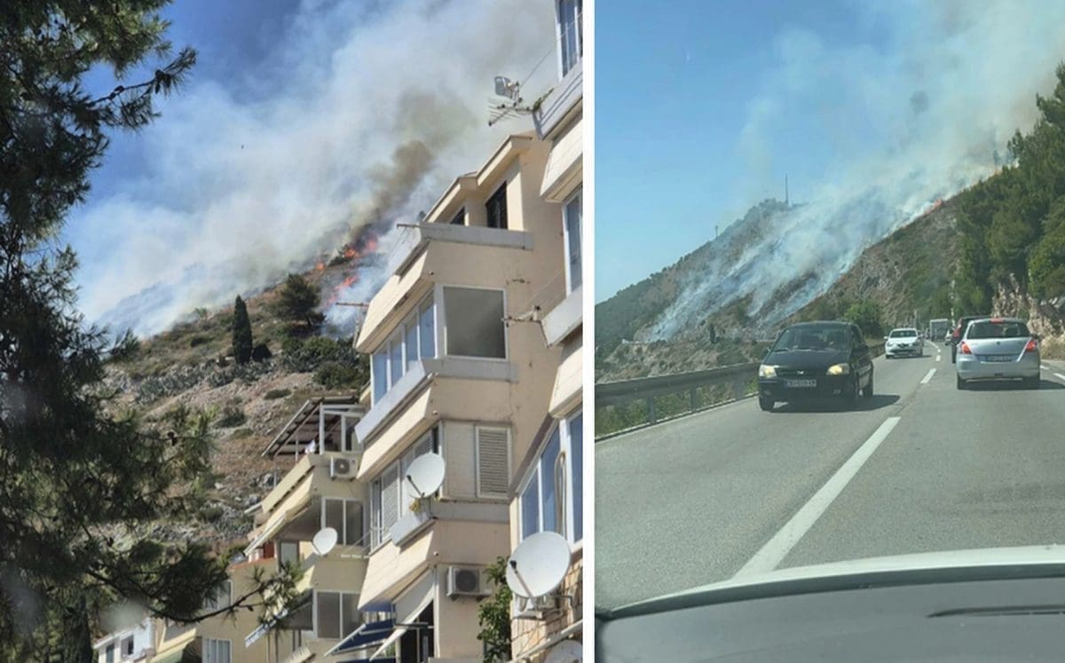 VIDEO Gori ispod magistrale, požar se širi velikom brzinom