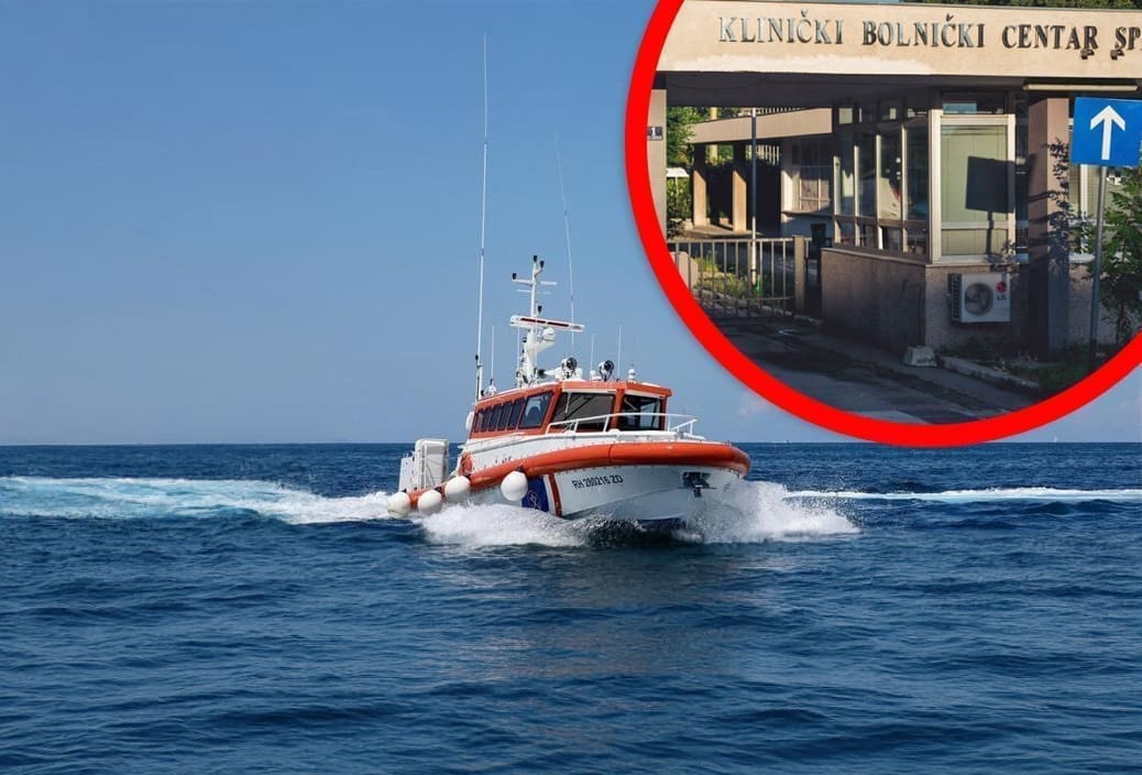 Utrka s vremenom: Osmomjesečnu bebu iz Supetra u samo 14 minuta prevezli do Splita