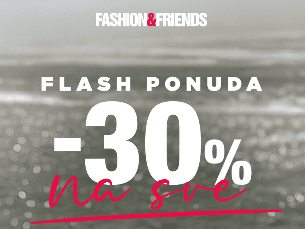 JEDINSTVENA LJETNA PONUDA! Čak 30% popusta čeka te na sav asortiman uz koji ćeš ovo ljeto blistati