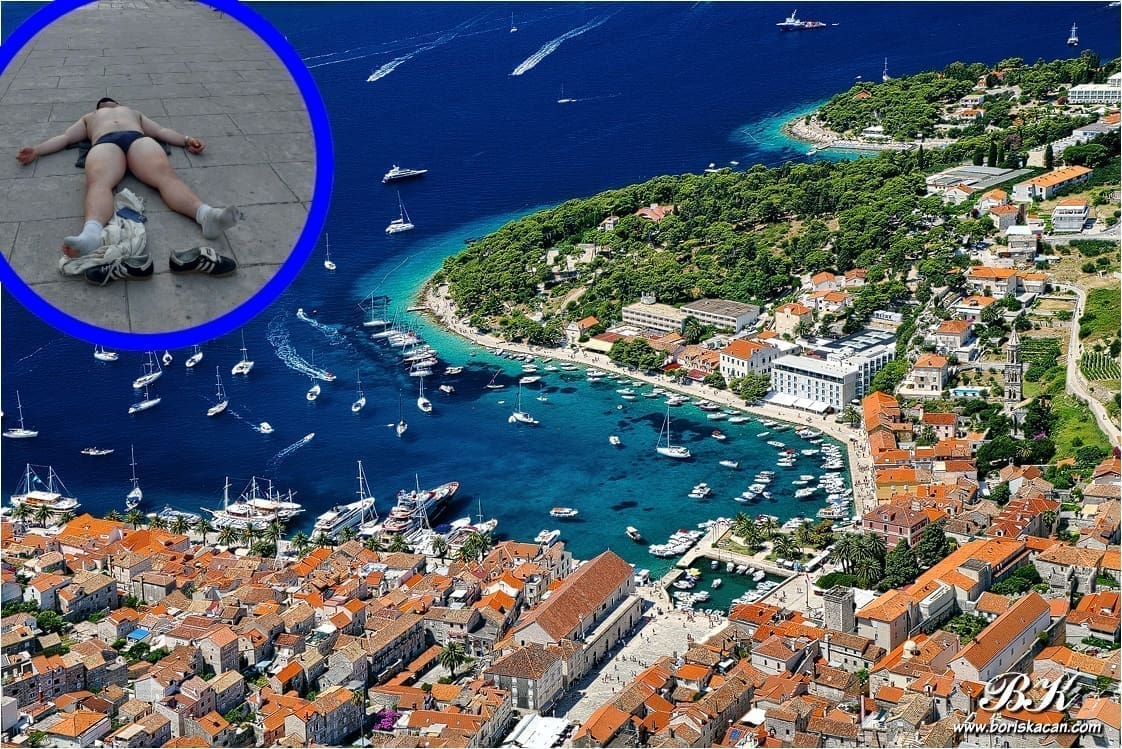 "NEK' TI KUŠIN BUDE STINA" Mladi turist skinuo odjeću pa "ubio oko" nasred trga