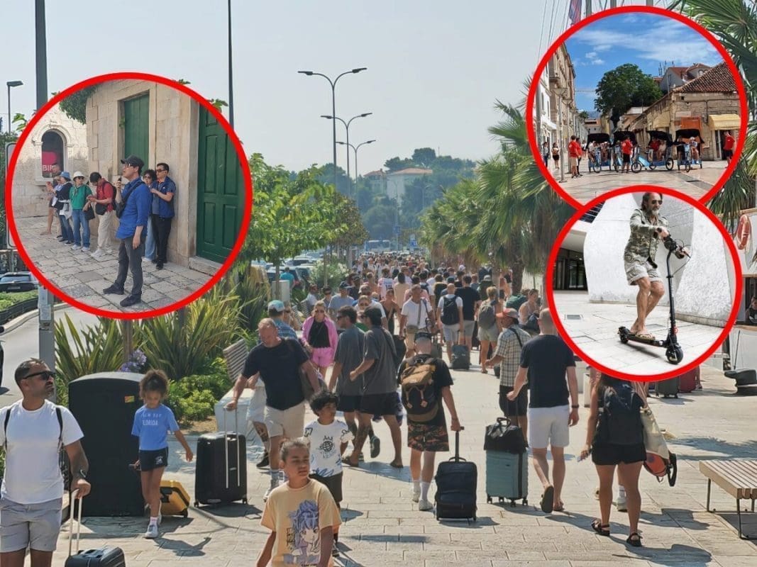 S TURISTIMA STIGLI JOŠ VEĆI PROBLEMI U centru grada 'kolo vode' ilegalni vodiči, rikše i električni romobili. Državni inspektorat ne čuje vapaje iz Splita?