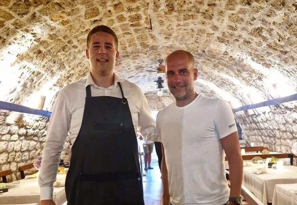 UŽIVA NA JADRANU Guardiola posjetio restoran koji je omiljena lokacija holivudskim zvijezdama