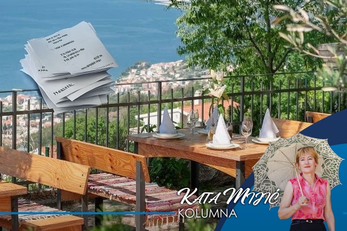 ZAŠTO SEBE GADIMO? Sve smo uništili, od turizma živimo. Na cjeniku sve lijepo piše, zašto imamo potrebu naglašavati koliko je nešto plaćeno?