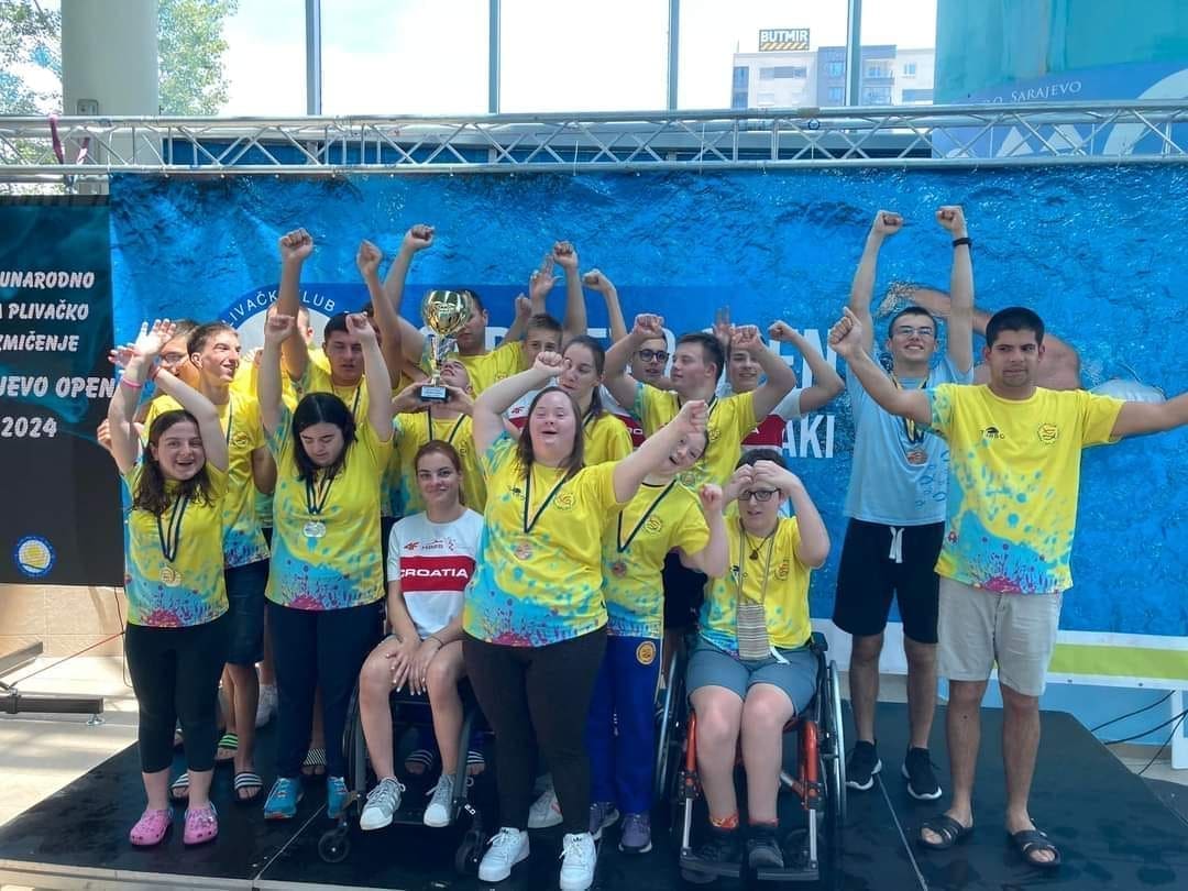 Splitski Ciplići osvojili treće mjesto na međunarodnom natjecanju u plivanju
