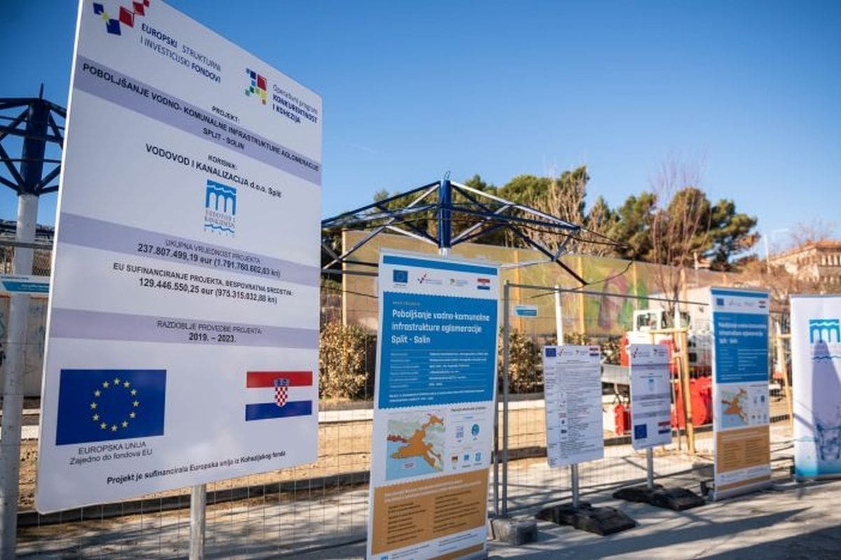 KREĆU RADOVI NA PLATOU KUPALIŠTA Bačvice će se dimiti od prašine