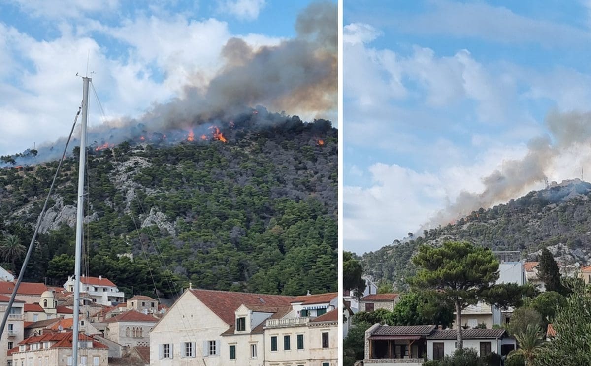 Golema vatrena buktinja na Hvaru. Doznali smo nove detalje, oglasili su se i vatrogasci