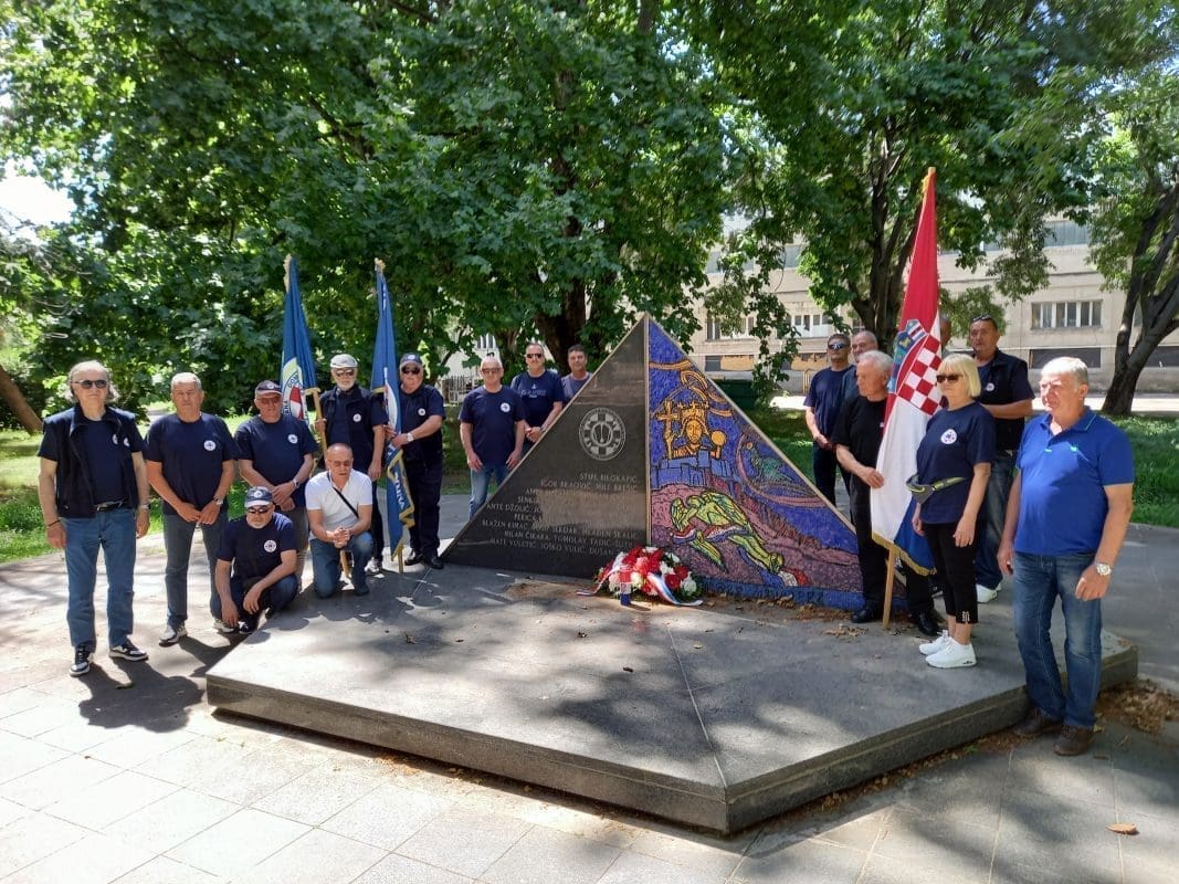 Škverski dragovoljci obilježili 33. godišnjicu osnivanja 114. brigade ZNG, osnovane 1. lipnja 1991. godine u splitskom „škveru“
