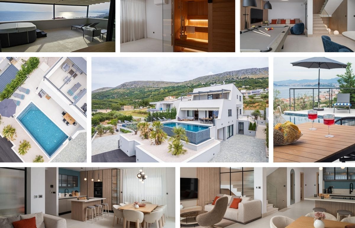 MOŽETE LI SE ZAMISLITI U OVOJ VILI? Predstavljamo vam ovo predivno zdanje u Podstrani, ima sve što vam treba