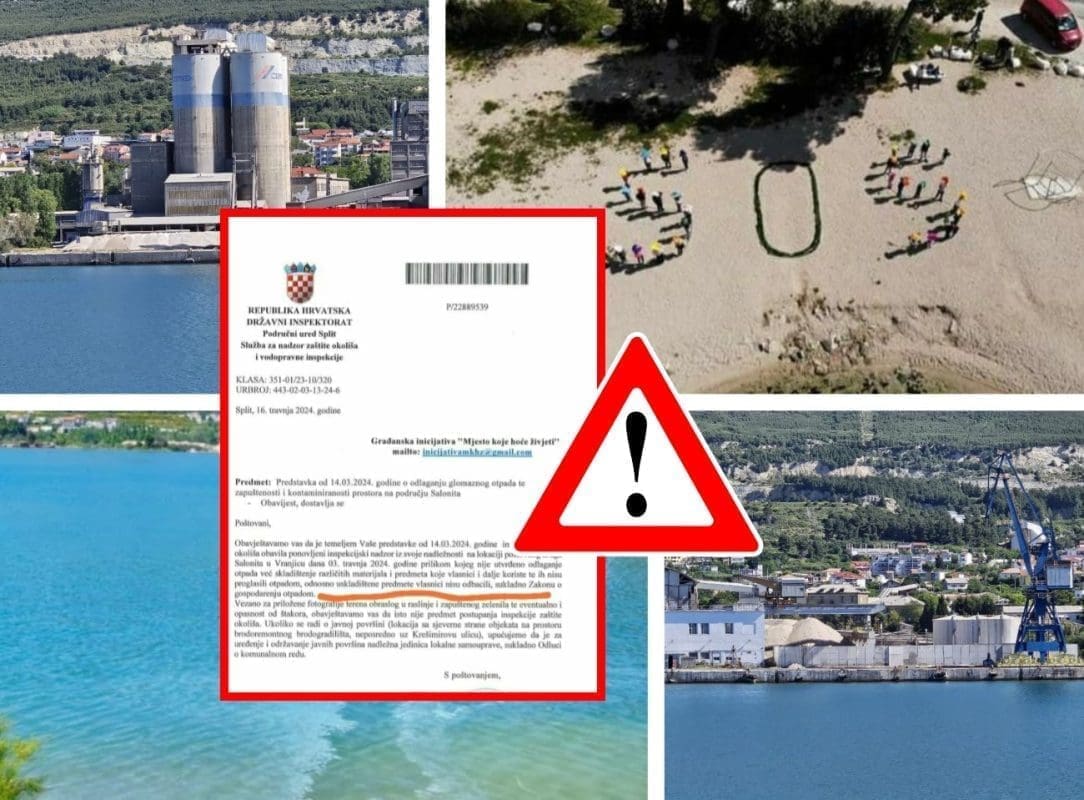 OKRUŽENI INDUSTRIJOM SA SVIH STRANA U Vranjicu igrališta za djecu su izgrađena na azbestu, a građani umiru od azbestoze, donosimo vam priču o nesnosnom onečišćenju zraka, mora i okoliša tik pored Splita