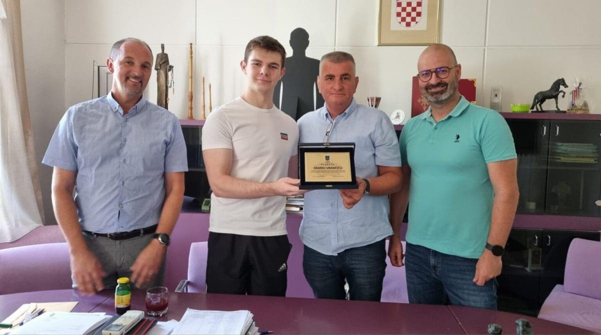 Bulj priredio primanje za Marka Vrančića, jednog od najboljih maturanata u državi