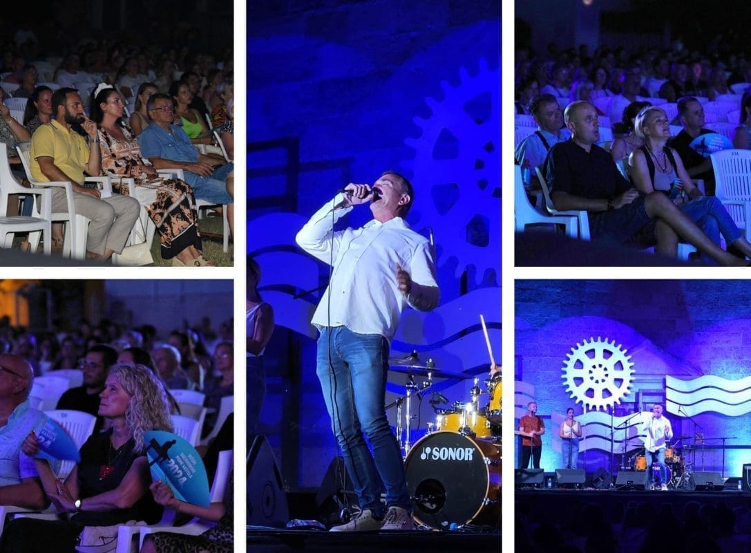 SHOW U KAŠTELIMA Ivica Sikirić Ićo poznatim hitovima razgalio srca publike koja je s njim pjevala u glas