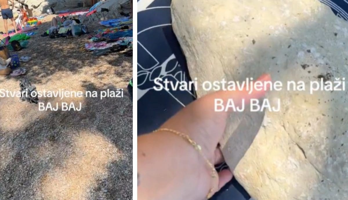 Anja pokupila ručnike s plaže u Brelima: "Za one koji se pitaju kako. Jednostavno"