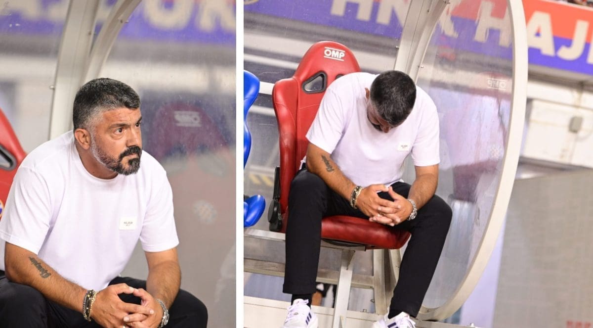 Ovako je Gattuso pratio prvo poluvrijeme