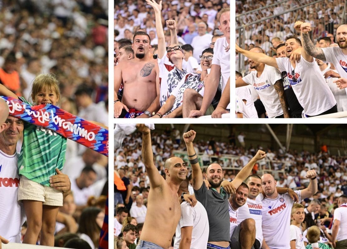 Ludo slavlje na Poljudu: Donosimo spektakularne prizore s tribina, navijači slave pobjedu Bijelih