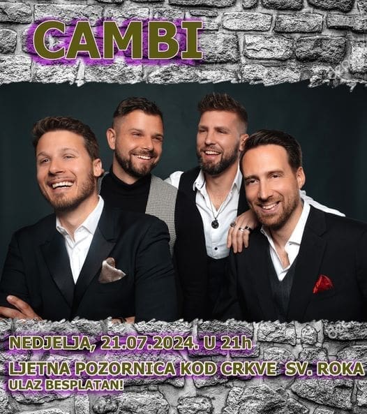 Grupa Cambi Ljetna pozornica u Dugopolju