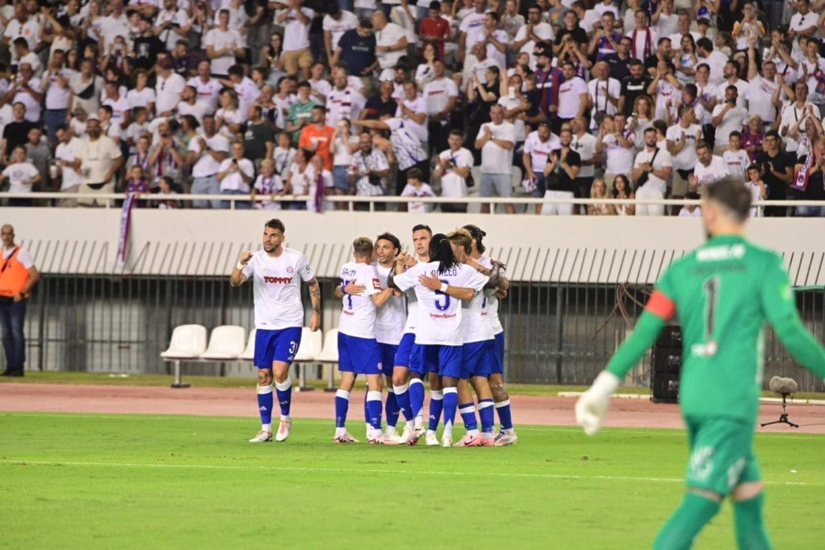 HAJDUK - TORSHAVN 2:0 Hajduk otvorio sezonu uvjerljivom pobjedom