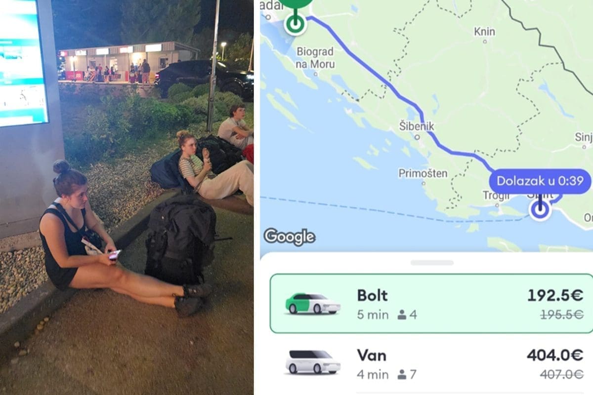 Turisti u Zadru su bijesni. Stotine putnika na aerodromu: Cijena taksija raste iz minute u minutu