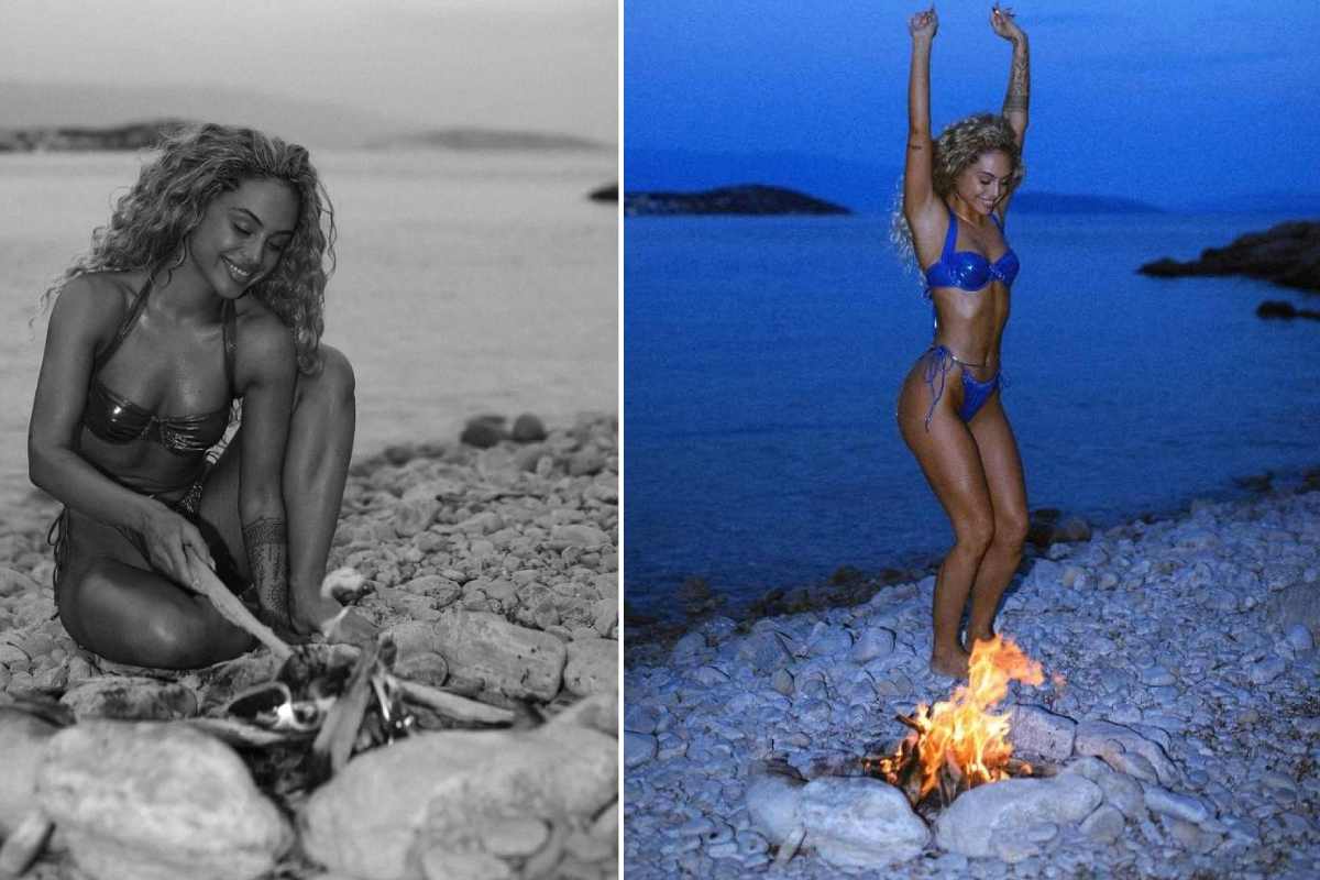 Usred sezone požara, naša popularna influencerica pali vatru na otvorenom na plaži otoka Krka, da bi se fotografirala za Instagram